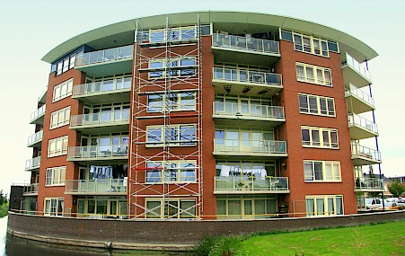 Buitenschilderwerk VVE Zuiderzeestaete Jan Steenstraat Volendam